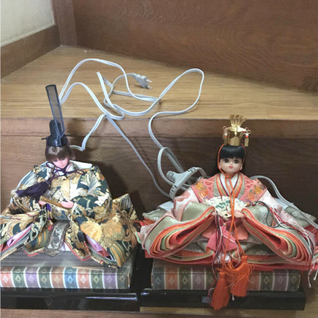 リカちゃん雛人形美品(棚無し) ハンドメイドのぬいぐるみ/人形(人形)の商品写真