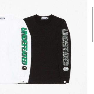 アベイシングエイプ(A BATHING APE)のBAPE X UNDFTD LONG SLEEVE TEE M即日発送(Tシャツ/カットソー(七分/長袖))