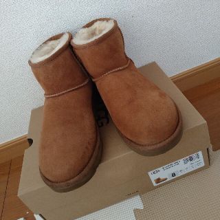 アグ(UGG)のUGG　ムートンブーツ　クラシックミニ　25㎝　ブラウン(ブーツ)