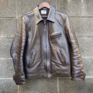 ワコマリア(WACKO MARIA)のgangsterville SPORTS JACKET COWHIDE(レザージャケット)