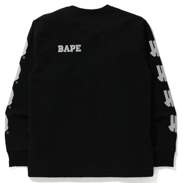 A BATHING APE(アベイシングエイプ)の送料込 XL BAPE X UNDFTD LONG SLEEVE TEE 2 メンズのトップス(Tシャツ/カットソー(七分/長袖))の商品写真