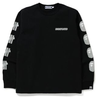 アベイシングエイプ(A BATHING APE)の送料込 XL BAPE X UNDFTD LONG SLEEVE TEE 2(Tシャツ/カットソー(七分/長袖))