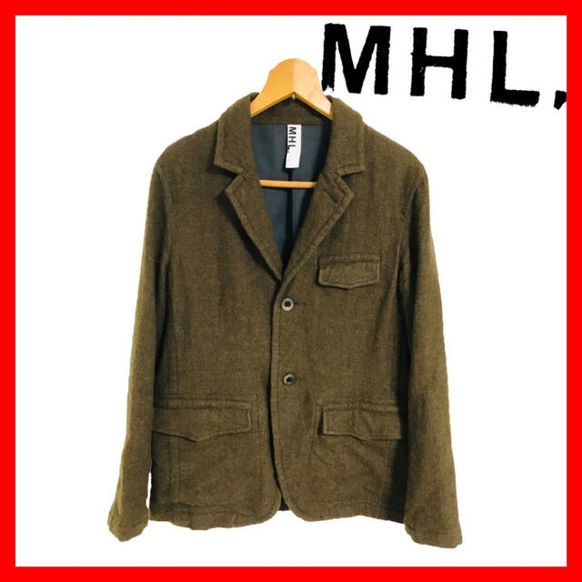 国内外の人気！ HOWELL MARGARET - L ブラウン ハンティングジャケット 〈MHL〉美品 テーラードジャケット