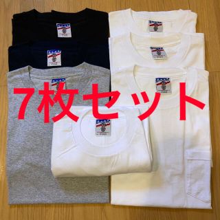 シュプリーム(Supreme)のベイサイド BAYSIDE ポケット Tシャツ ユニオンメイド 無地 白 XL(Tシャツ/カットソー(半袖/袖なし))