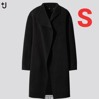 ユニクロ(UNIQLO)のカシミヤブレンドノーカラーコート ユニクロ ジルサンダー (ロングコート)