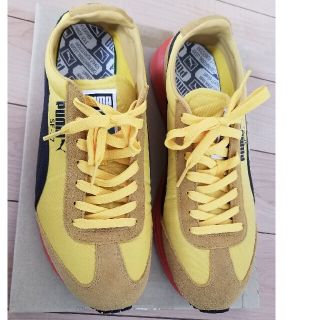 プーマ(PUMA)のPUMA ランニングシューズ 27㎝   SF-77   イエロー(シューズ)