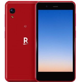 ラクテン(Rakuten)のRakuten mini レッド eSIM対応端末(スマートフォン本体)