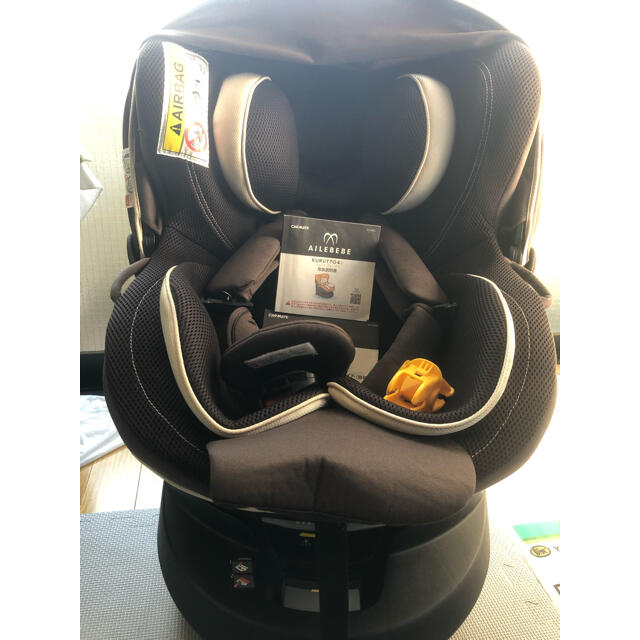 エールベベ 回転型チャイルドシート クルット4i グランス ISOFIX-