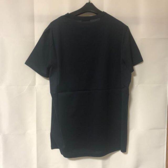 MONCLER(モンクレール)のMONCLER ダブルロゴパッチTシャツ XLサイズ ネイビー メンズのトップス(Tシャツ/カットソー(半袖/袖なし))の商品写真