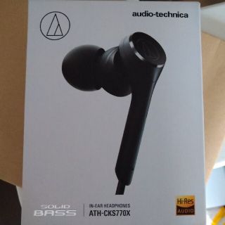 オーディオテクニカ(audio-technica)のaudio-technica ath-cks770x ハイレゾ対応イヤホン(ヘッドフォン/イヤフォン)