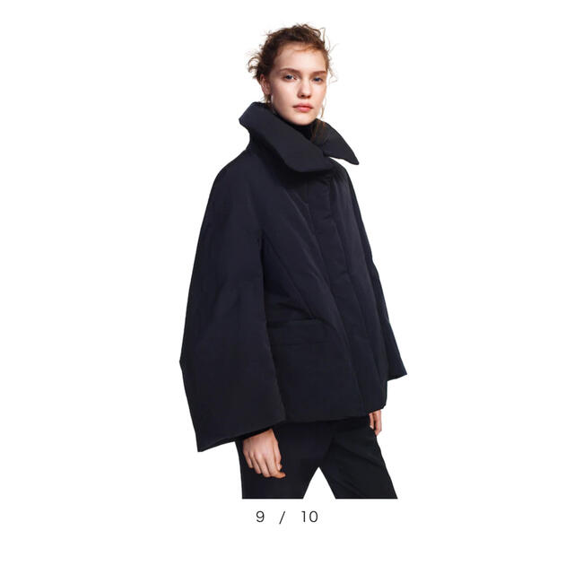 Theory luxe 2way ファー付フーデットダウンコート ブラック 38 Theory luxe 2way ファー付フーデットダウンコート ブラック 38