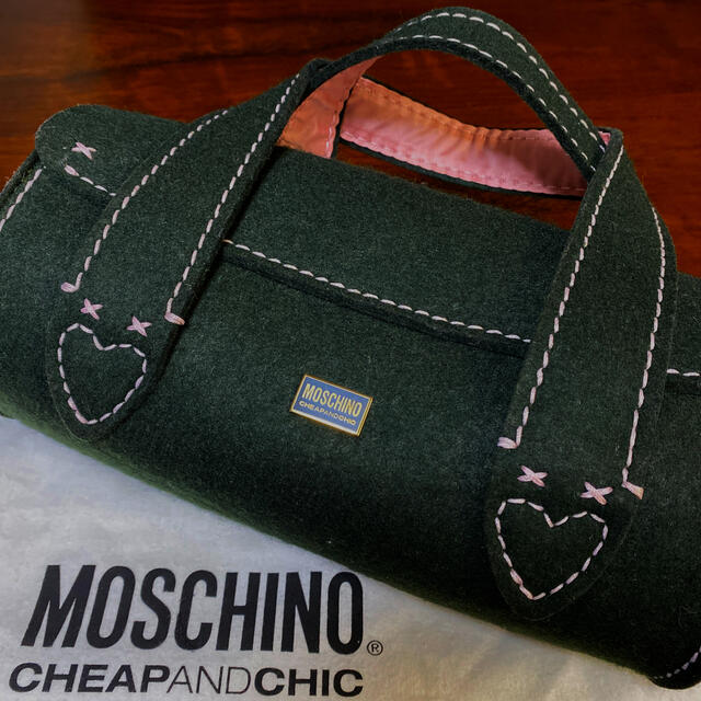 MOSCHINO(モスキーノ)の新品＊美品  ♡MOSCHINO♡  ヴィンテージ  ミニバッグ レディースのバッグ(ハンドバッグ)の商品写真