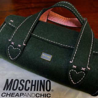 モスキーノ(MOSCHINO)の新品＊美品  ♡MOSCHINO♡  ヴィンテージ  ミニバッグ(ハンドバッグ)