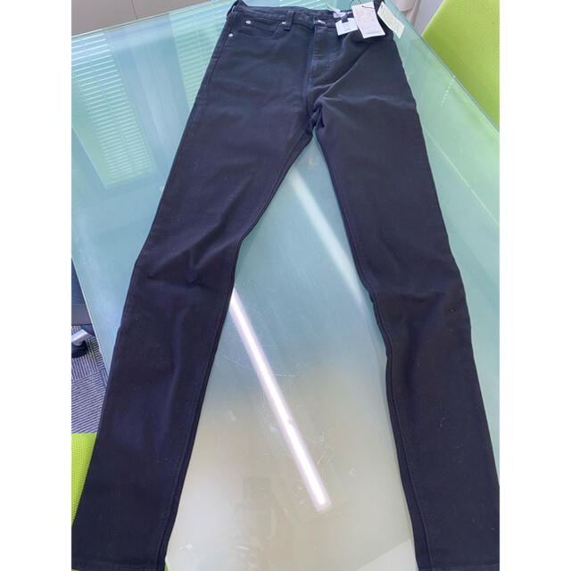 HYKE(ハイク)の★新品★【HYKE】 タイトスリムパンツ 黒 size28 2019AW  レディースのパンツ(カジュアルパンツ)の商品写真