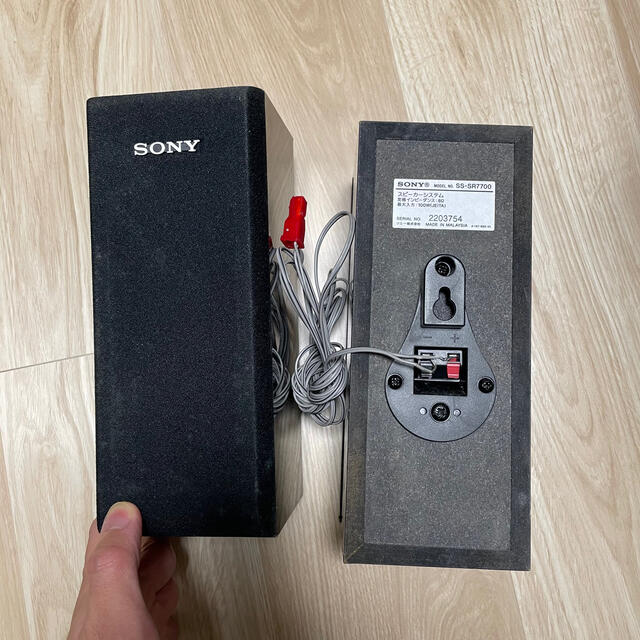 SONY(ソニー)のSONYサブウーファーSA-WFS30★AVアンプ スマホ/家電/カメラのオーディオ機器(アンプ)の商品写真