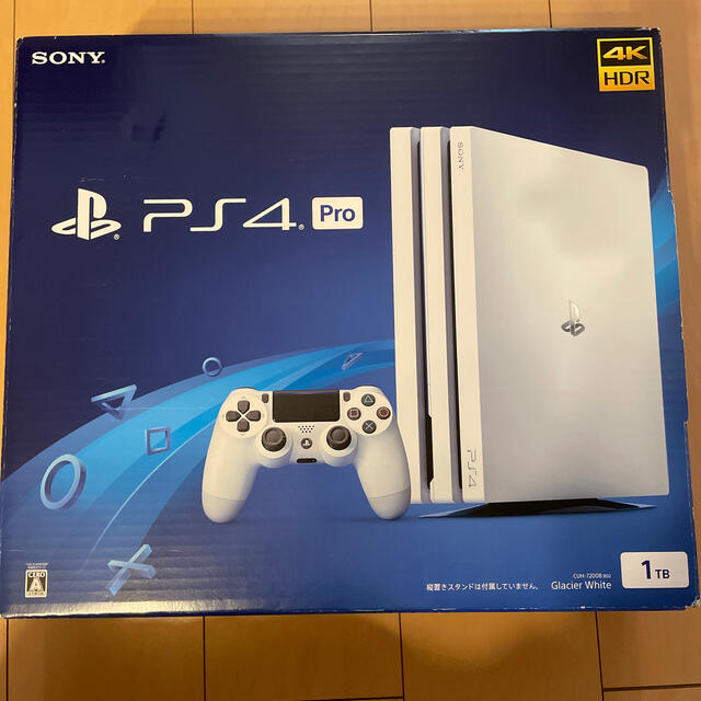 PS4 Pro 1TB ホワイト家庭用ゲーム機本体