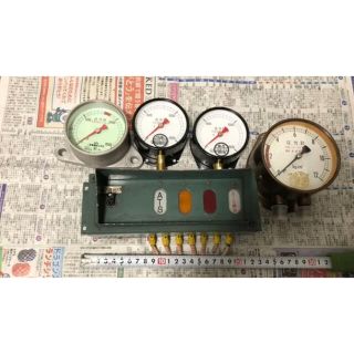 ジェイアール(JR)の値下げ！　鉄道部品　放出品　圧力計　ATS 三菱電機　電車　部品(鉄道)