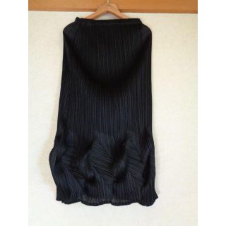 プリーツプリーズイッセイミヤケ(PLEATS PLEASE ISSEY MIYAKE)のプリーツ・プリーズ　ISSEY MIYAKE ブラック・ブラウス＆スカート　美品(セット/コーデ)