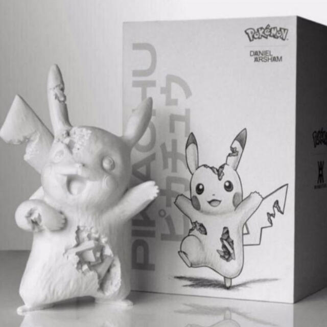 Daniel Arsham × Pokémon ピカチュウ 世界500個限定美術品/アンティーク