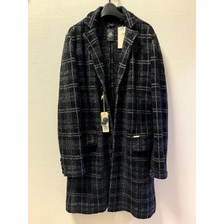 ディーゼル(DIESEL)の【定価¥48,000+税】新品 DIESEL チェック柄 チェスターコート(チェスターコート)