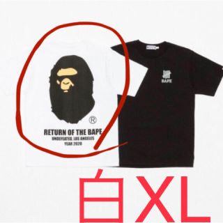 アンディフィーテッド(UNDEFEATED)のBAPE® UNDFTD TEE Undefeated XL(Tシャツ/カットソー(半袖/袖なし))