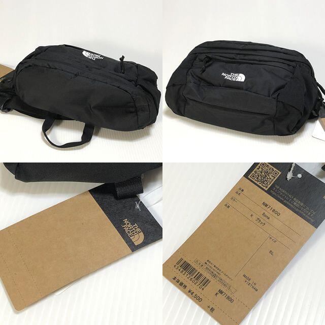 ザ ノースフェイス スピナ ボディーバッグ ウエストポーチ ブラック メンズのバッグ(ボディーバッグ)の商品写真