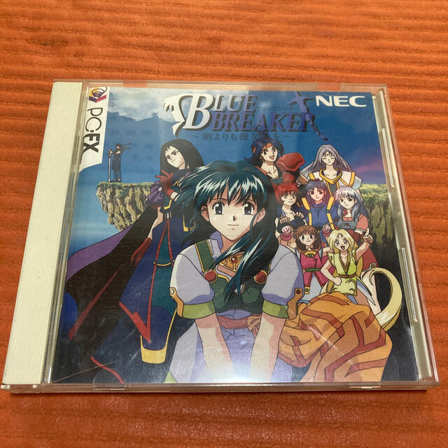 NEC(エヌイーシー)のNEC PC-FX BLUE BREAKER 〜剣より微笑みを〜 エンタメ/ホビーのゲームソフト/ゲーム機本体(家庭用ゲームソフト)の商品写真