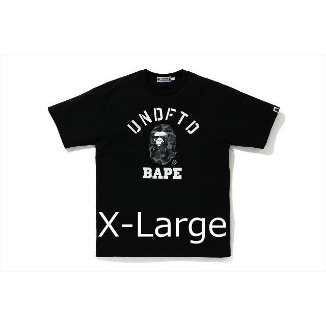 XL着丈BAPE X UNDFTD COLLEGE TEE