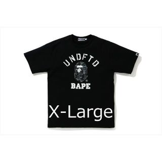 アベイシングエイプ(A BATHING APE)のBAPE X UNDFTD COLLEGE TEE(Tシャツ/カットソー(半袖/袖なし))