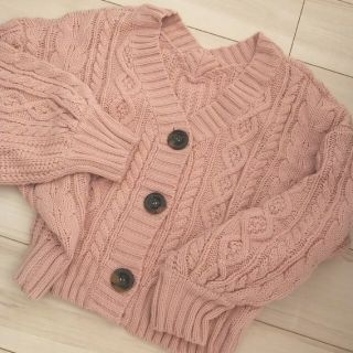 ヘザー(heather)のYummy knit(カーディガン)