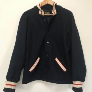 バズリクソンズ(Buzz Rickson's)のSKOOKUM（スクーカム）SURCOAT サーコート（ネイビー×ネイビー）(スタジャン)