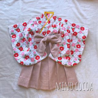 handmade baby HAKAMA 80-90cm(和服/着物)