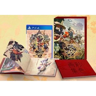 プレイステーション4(PlayStation4)の天穂のサクナヒメ PS4 豪華特製BOX、彩色画集付き(家庭用ゲームソフト)