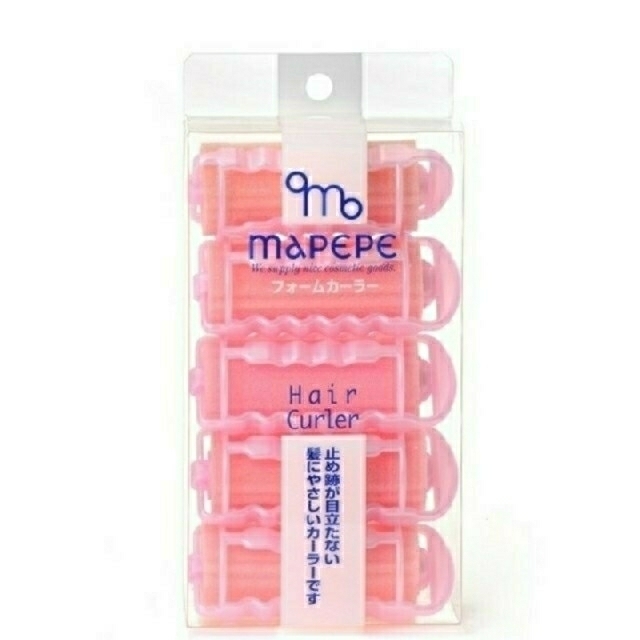 ☆マペペ フォーム カーラーM☆ 貝印 マジックアップカーラー M 4P HL0172