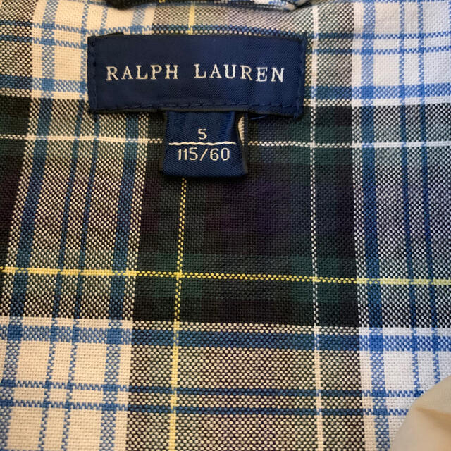 Ralph Lauren(ラルフローレン)のラルフローレン　キッズ　トレンチコート キッズ/ベビー/マタニティのキッズ服女の子用(90cm~)(コート)の商品写真