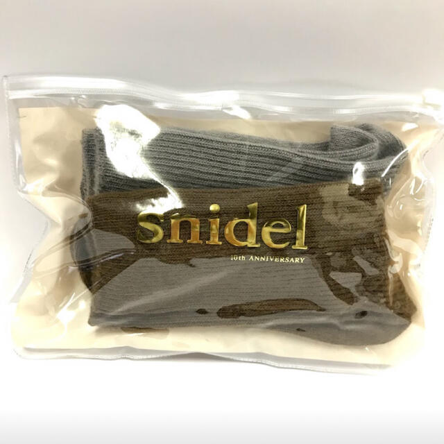 SNIDEL(スナイデル)のスナイデル ※snidel※    靴下　2足セット レディースのレッグウェア(ソックス)の商品写真