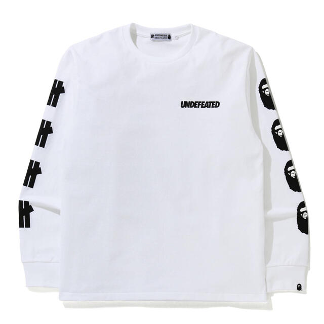 APE × undefeated コラボ Tシャツ 白黒セット Lサイズ