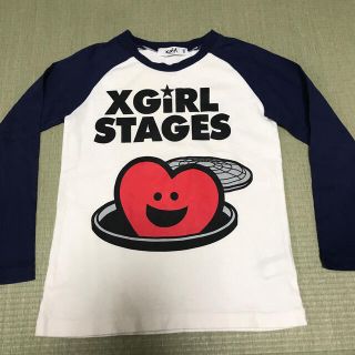 エックスガールステージス(X-girl Stages)のロンT 120(Tシャツ/カットソー)