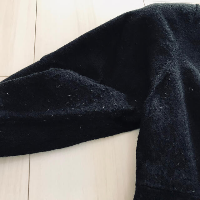anySiS(エニィスィス)のany sisレディース 胸元ビーズニット トップス 七分袖 ブラック レディースのトップス(ニット/セーター)の商品写真