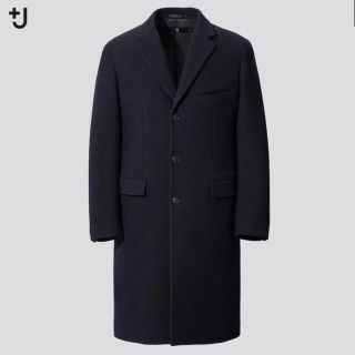 ユニクロ(UNIQLO)のユニクロ　ジルサンダー　+j ウールブレンドチェスターコート(チェスターコート)