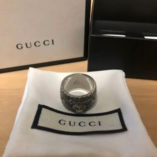 グッチ(Gucci)のGUCCI キャットヘッド　リング　19号(リング(指輪))