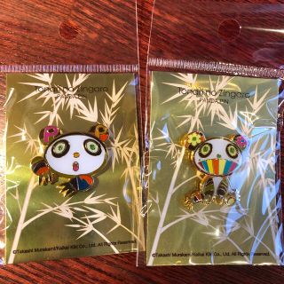 モマ(MOMA)の村上隆　Pins /PANDA 2つセット　　　　　カイカイキキ(キャラクターグッズ)