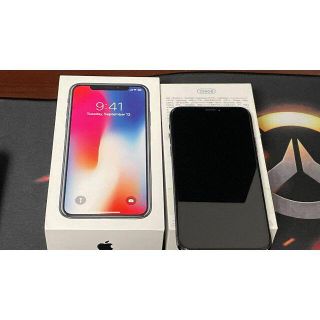 アップル(Apple)のiPhone X スペースグレー 256GB(スマートフォン本体)