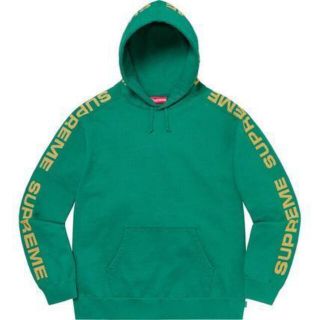 Supreme Metallic Rib Hooded 緑M