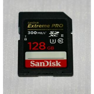サンディスク(SanDisk)のサンディスク SDXC UHS-II SDカード128GB ExtremePRO(その他)