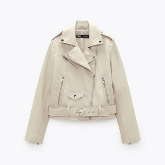 ZARA フェイクレザージャケット