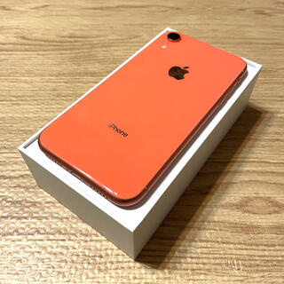 アップル(Apple)のApple iPhoneXR 64GB コーラル SIMフリー アイフォン 本体(スマートフォン本体)