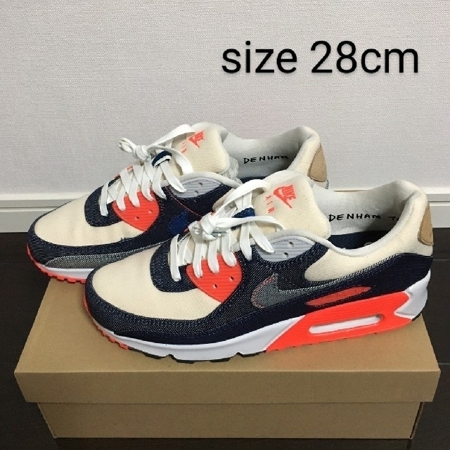 【新品未使用】DENHAM × NIKE AIR MAX 90　28cm