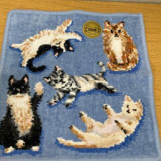 フェイラー(FEILER)の新品　フェイラー　ねこ　タオルハンカチ(ハンカチ)