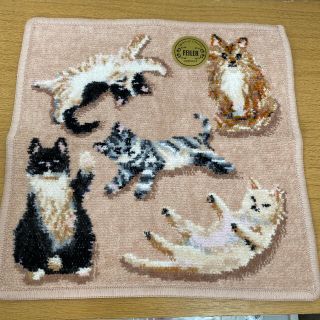 フェイラー(FEILER)の新品　フェイラー　猫　タオルハンカチ(ハンカチ)